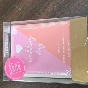 Wedding Countdown Card To-Do List Set